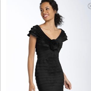 Tadashi Shoji shutter pleat sheath dress 2